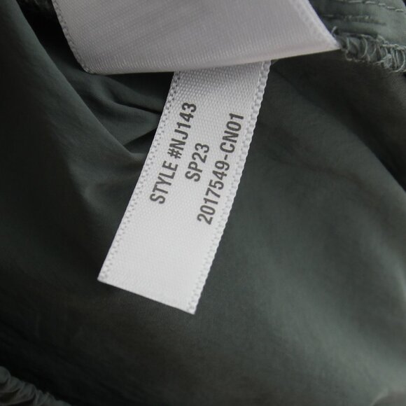 Madewell MWL Track Pants High Rise Straight Leg Pull-On Waist Green Size Medium - Picture 13 of 13